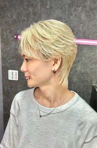 カラー メンズ メンズ専門 スタイリスト前田雄輝のヘアスタイル