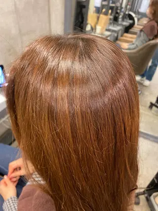カラー すずき さくやのヘアスタイル