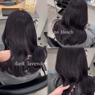 セミロング ☘️艶カラー➕ レイヤー maya☘のヘアスタイル