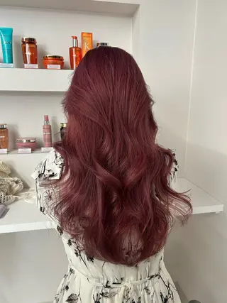 ロング カラー CYM【シィム】所属・カラー/エクステ 🤍ルナのヘアスタイル
