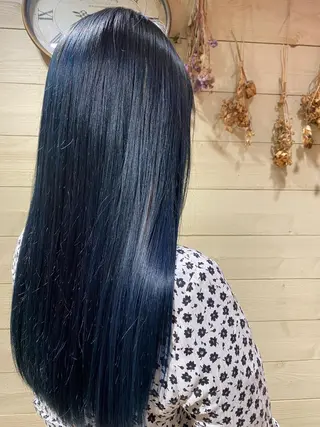 ロング カラー ミズタ マイのヘアスタイル