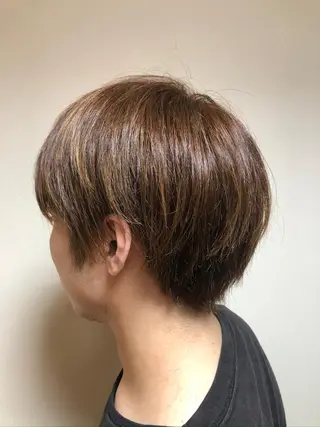 ショート カラー 仕上がり満足度 No.1池田篤史のヘアスタイル