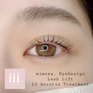 マツエク・マツパ mimośa. EyeDesignのマツエク・マツパデザイン