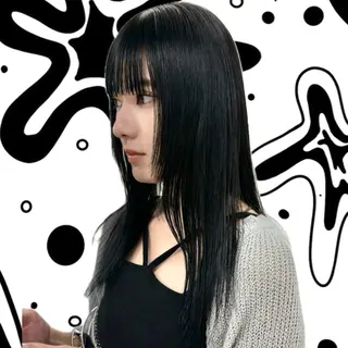 ロング hair salon 丹tan所属・Rena✴︎トレンド ×スタンダードMIXのヘアスタイル