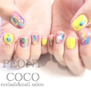 ショート ネイル マツエク・マツパ Beauty salon STELLA所属・STELLA 大西南帆のマツエク・マツパデザイン