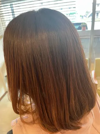 ミディアム 美容室 Jフィドルファドル所属・わきた かずなのヘアスタイル