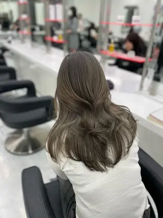 ロング 💍大人デザイン /ハイトーン♡リクトのヘアスタイル