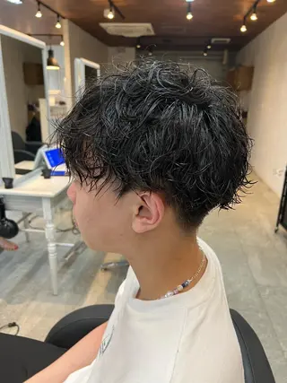 パーマ メンズ ⭕️メンズパーマ⭕️ 山口　裕太郎のヘアスタイル