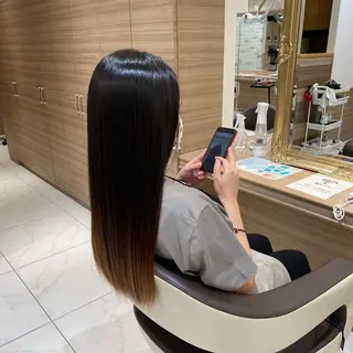 ロング ✨美髪／縮毛矯正 講師 ／塚田健✨のヘアスタイル