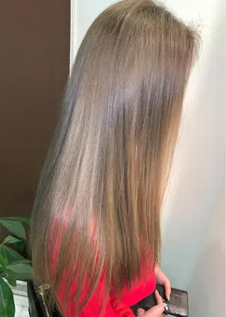 ロング 髪質改善🇰🇷レイ ヤーカット/艶透明髪のヘアスタイル