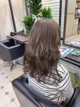 ロング カラー 韓国ヘア☁️ mitsukiのヘアスタイル
