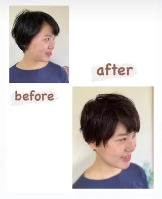 ショート later登戸所属・中島 芽生のヘアスタイル