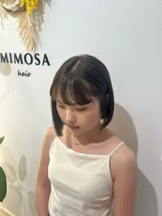 ショート 鈴木 彩香のヘアスタイル