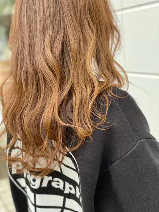 ロング カラー 金沢市/美容師/ 岡島由希美のマツエク・マツパデザイン