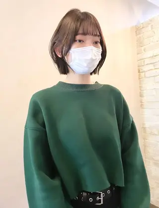 ショート カラー Peg.hair所属・柔らかhair🤍 Rinaのヘアスタイル