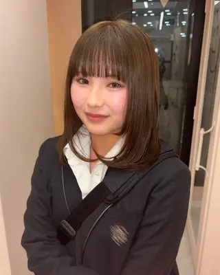 ロング カラー 渋谷 ♥️ haruのヘアスタイル