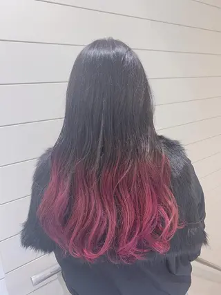 ロング カラー 渋谷/韓国風 西原直樹のヘアスタイル