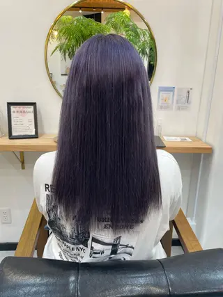 ロング カラー 高梨 菜々のヘアスタイル