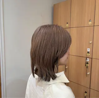 カラー morio from london所属・加藤 くるみのヘアスタイル