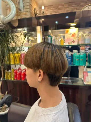 メンズ 縮毛矯正&髪質改善/ きょうの🐺のヘアスタイル