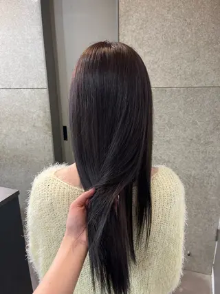 ロング カラー riko／ SYS by fitのヘアスタイル