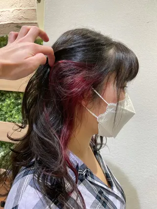 ロング カラー ✨武内凌太✨ 複雑履歴/ムラ修正のヘアスタイル