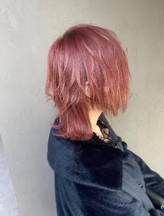 ミディアム カラー 🦉静かに過ごしたい 方、個室席🦉タナカのヘアスタイル