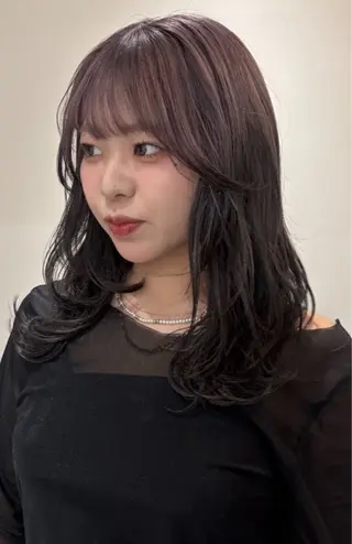 カラー miyu / 透明感カラーのヘアスタイル