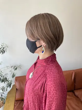 ショート キノシタ ナオユキのヘアスタイル