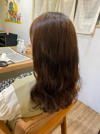 ロング パーマ 林 花鈴🐇🌸のヘアスタイル