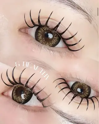 マツエク・マツパ la vierge所属・manaka eyelashのマツエク・マツパデザイン
