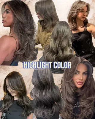 ロング カラー オリーブベージュ 🫒🩶Rianaのヘアスタイル