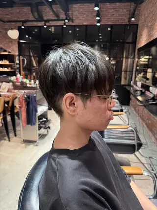 メンズ miyu ボブモデル募集中のヘアスタイル