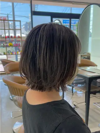 ミディアム カラー FORTE MiLA 新居尚志のヘアスタイル