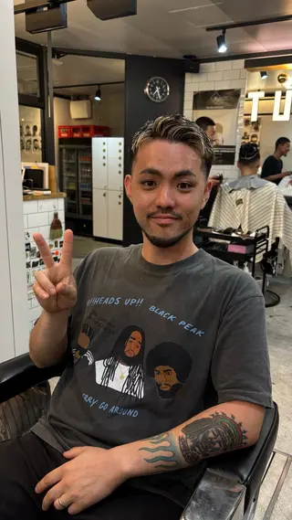 メンズ FRANK’S BARBE(E)R THE STAND所属・sugo annaのヘアスタイル