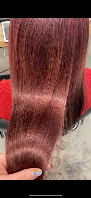 ロング カラー ヘアアレンジ ネイル マツエク・マツパ Riposo.所属・✨艶髪✨ 奈須晴香のヘアスタイル