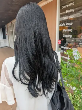 ロング ヘアースペース エイアイアール Hair所属・佐々木 勇希のヘアスタイル
