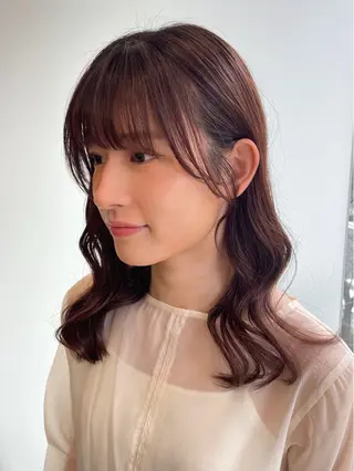 ミディアム SORA 麻布十番のヘアスタイル