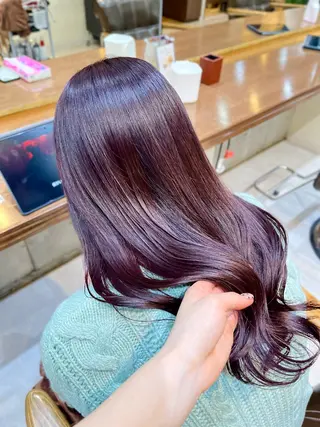 ロング カラー mizo /ケアカラー/登戸のヘアスタイル