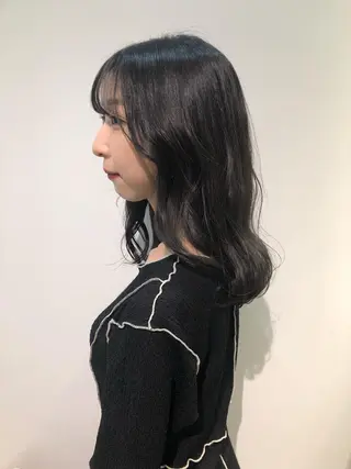 セミロング カラー レイヤー/お顔まわり 暖色カラー🍑Amiのその他イメージ