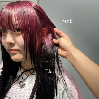 ロング カラー ハイトーン/ボブ /HBL/AYUNAのヘアスタイル