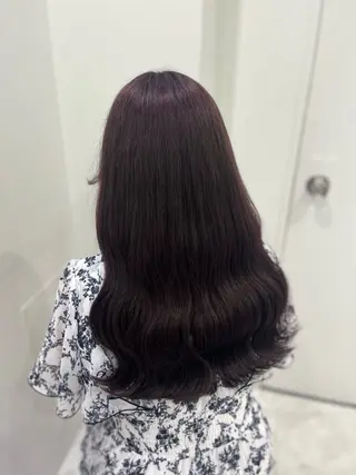 ロング カラー ガーリー♡女の子っぽ ヘア♡ピンクカラー♡のヘアスタイル