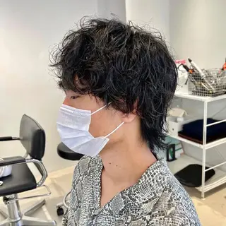 メンズ CYAN by acoron .池袋所属・メンズパーマ職人 ユキハシのヘアスタイル