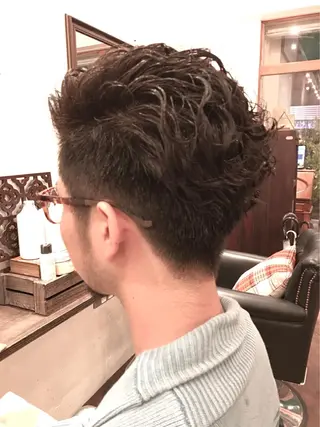 メンズ いしだ みさきのヘアスタイル
