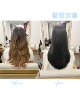 ロング カラー ARMONY表参道所属・韓国風専門 RYOのヘアスタイル