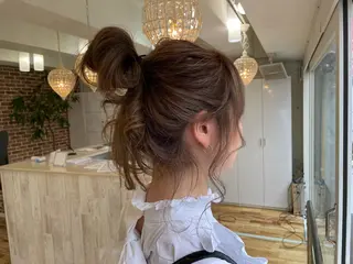 セミロング カラー Tao所属・藤川 大智のヘアスタイル