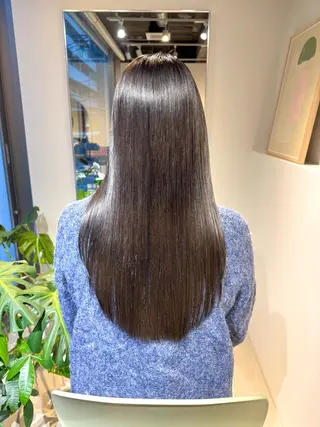 ロング カラー eto所属・髪質改善スペシャリス ト長尾勇弥/梅田中津のヘアスタイル