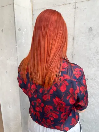 ミディアム カラー ヘアアレンジ ミニボブ/ブリーチ 🌈MISATOのヘアスタイル