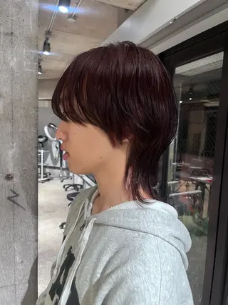 カラー メンズ *♪ひなた ⋆カットモデル募集のヘアスタイル