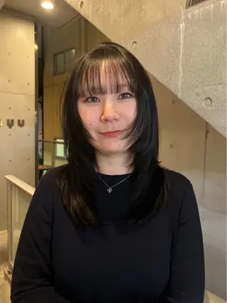 セミロング rico／ fit standのヘアスタイル